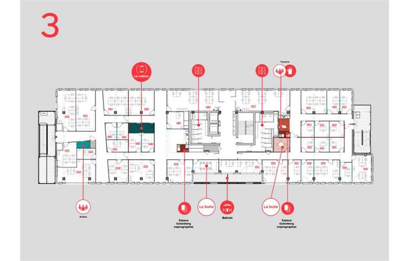 Coworking & bureaux flexibles à Lyon 9 - 69009 plan - 1