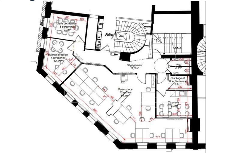 Coworking & bureaux flexibles à Marseille 2 - 13002 plan - 1