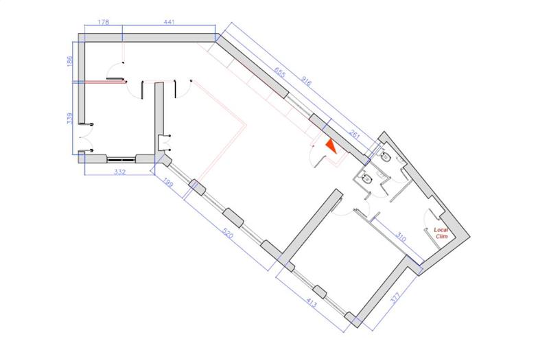 Coworking & bureaux flexibles à Paris 1 - 75001 plan - 1