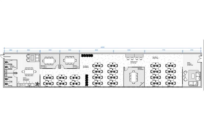 Coworking & bureaux flexibles à Paris 1 - 75001 plan - 1