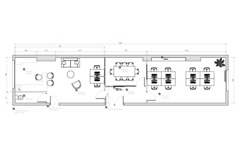 Coworking & bureaux flexibles à Paris 10 - 75010 plan - 1