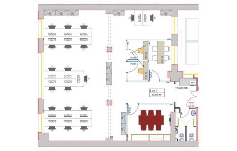 Coworking & bureaux flexibles à Paris 10 - 75010 plan - 1