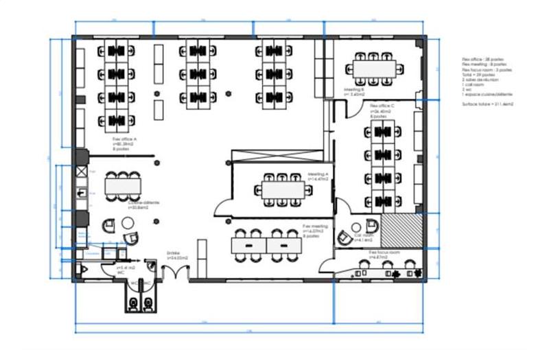 Coworking & bureaux flexibles à Paris 10 - 75010 plan - 1