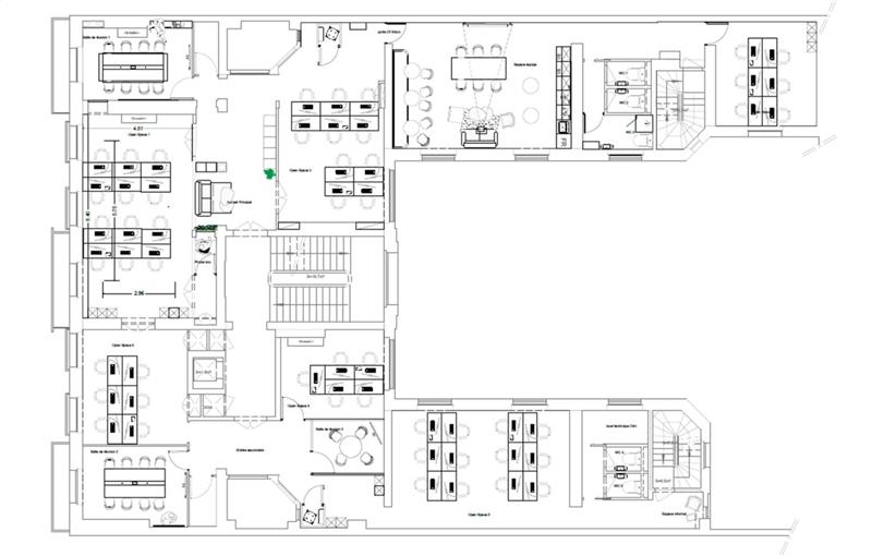 Coworking & bureaux flexibles à Paris 10 - 75010 plan - 1