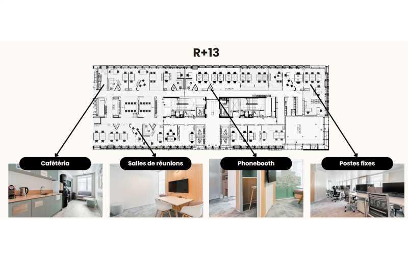 Coworking & bureaux flexibles à Paris 15 - 75015 plan - 1