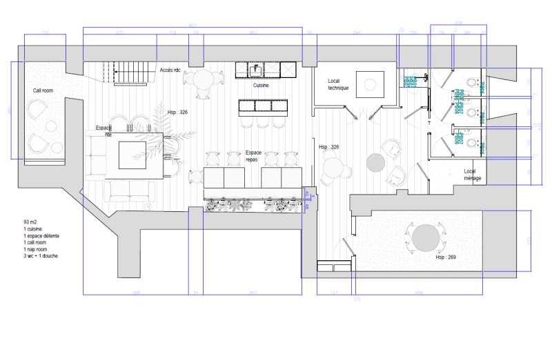 Coworking & bureaux flexibles à Paris 2 - 75002 plan - 1