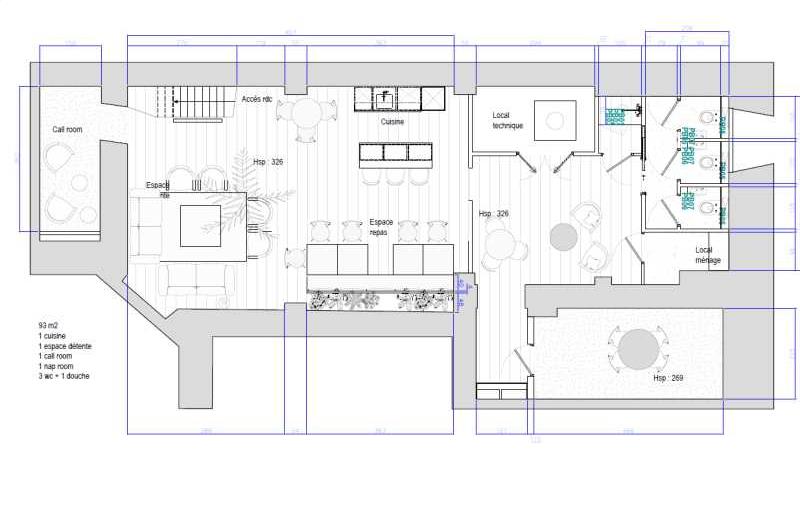 Coworking & bureaux flexibles à Paris 2 - 75002 plan - 1