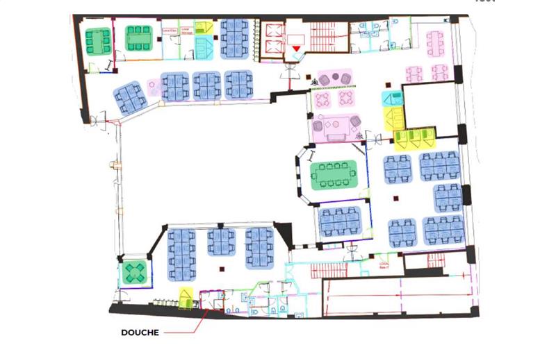 Coworking & bureaux flexibles à Paris 2 - 75002 plan - 1