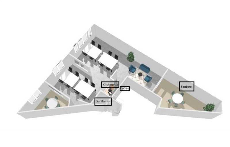 Coworking & bureaux flexibles à Paris 2 - 75002 plan - 1