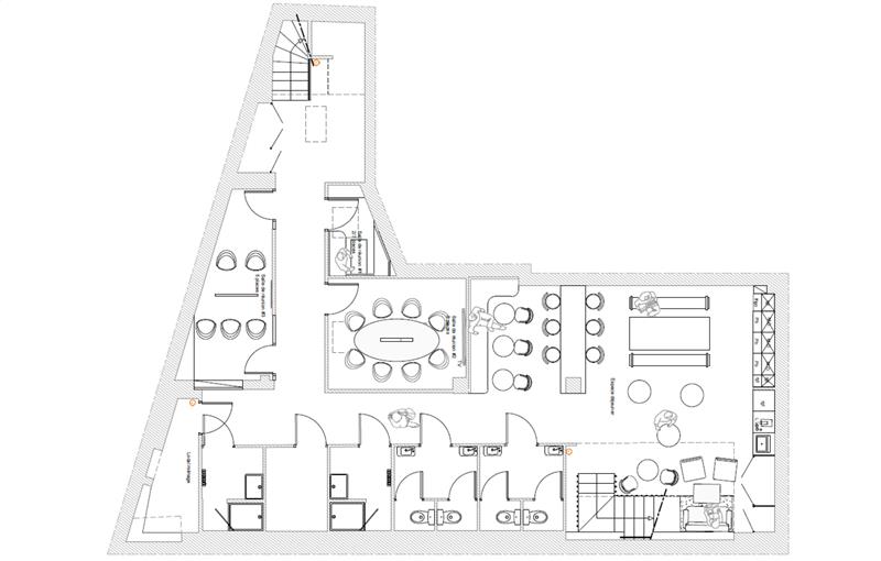 Coworking & bureaux flexibles à Paris 8 - 75008 plan - 1