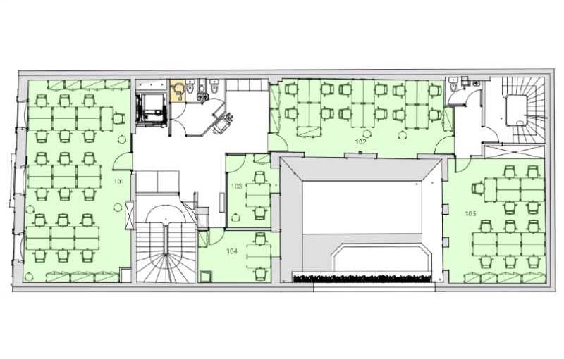 Coworking & bureaux flexibles à Paris 9 - 75009 plan - 1