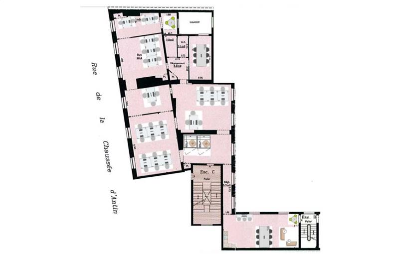 Coworking & bureaux flexibles à Paris 9 - 75009 plan - 1