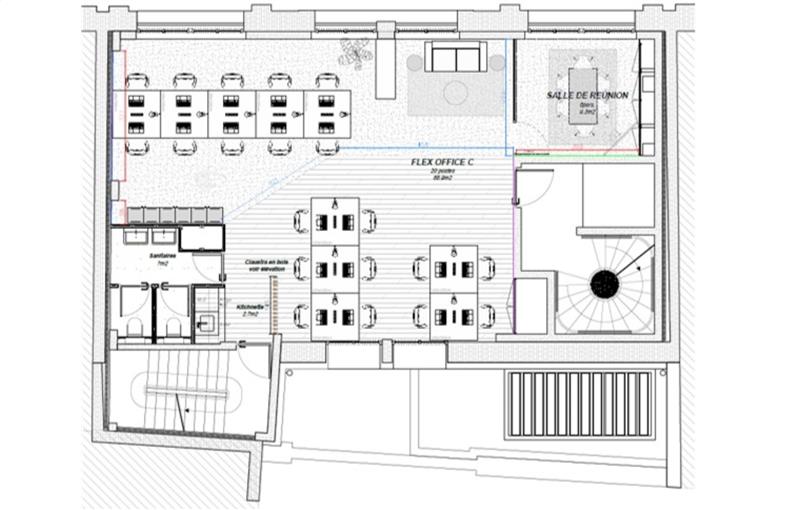 Coworking & bureaux flexibles à Paris 9 - 75009 plan - 1