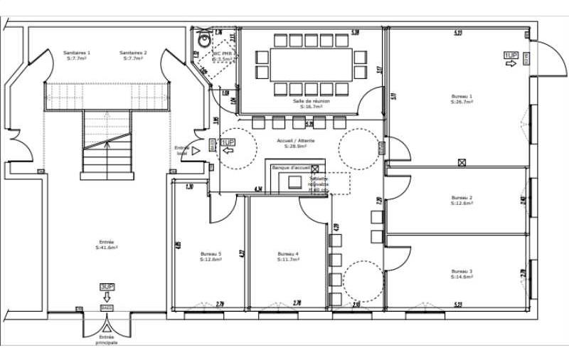 Coworking & bureaux flexibles à Voisins-le-Bretonneux - 78960 plan - 1