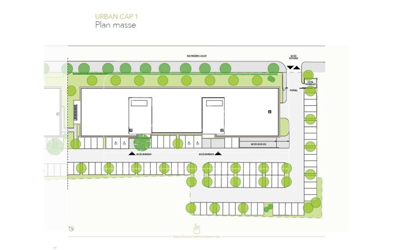 Location de bureau de 1 959 m² à Aix-en-Provence - 13100 plan - 1