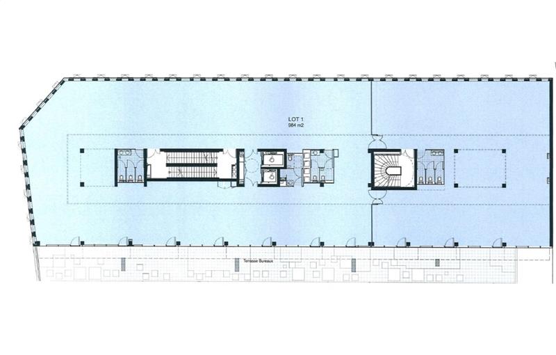 Location de bureau de 1 883 m² à Angers - 49000 plan - 1