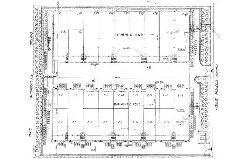 Location de bureau de 1 458 m² à Antony - 92160 plan - 1