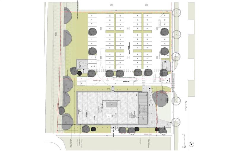 Location de bureau de 1 682 m² à Anzin - 59410 plan - 1