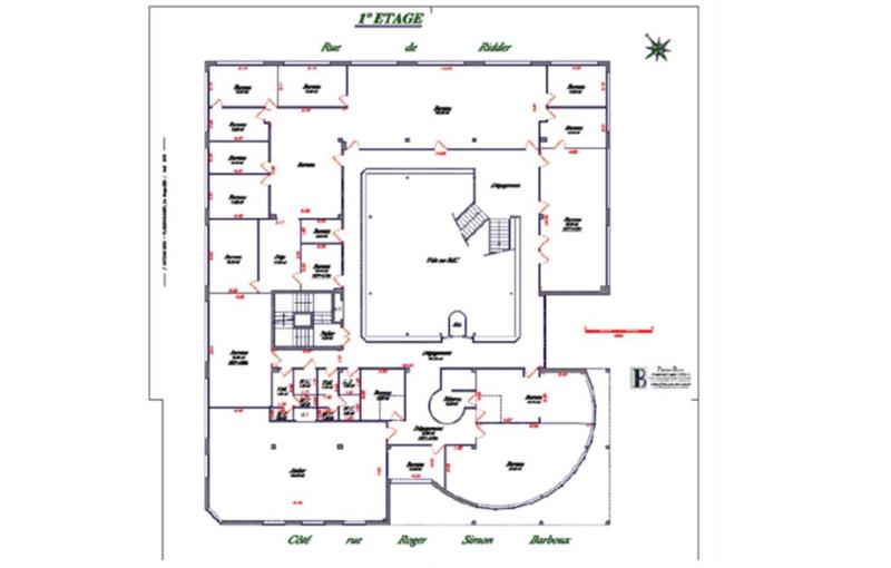 Location de bureau de 2 450 m² à Arcueil - 94110 plan - 1