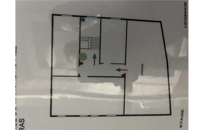 Location de bureau de 125 m² à Arras - 62000 plan - 1