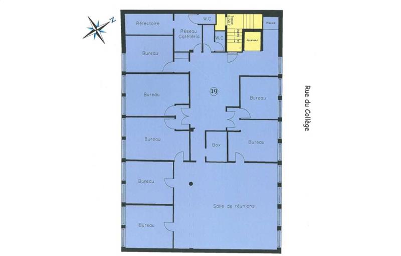 Location de bureau de 215 m² à Arras - 62000 plan - 1