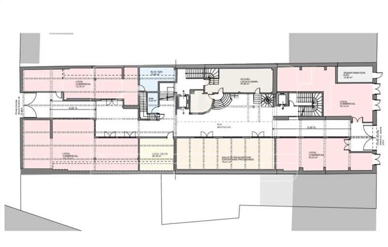 Location de bureau de 1 466 m² à Aubagne - 13400 plan - 1