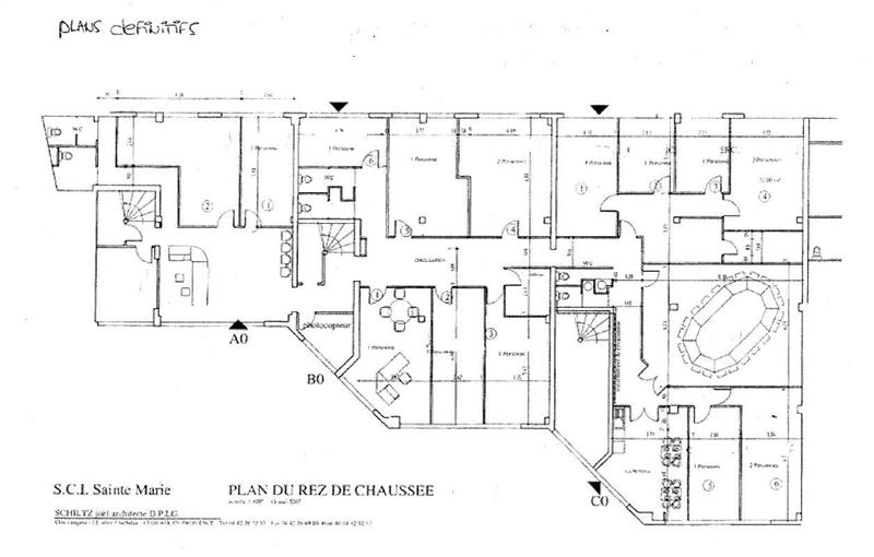 Location de bureau de 1 147 m² à Aubagne - 13400 plan - 1