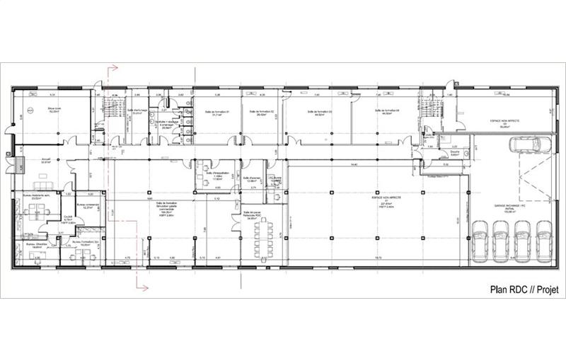 Location de bureau de 335 m² à Balma - 31130 plan - 1