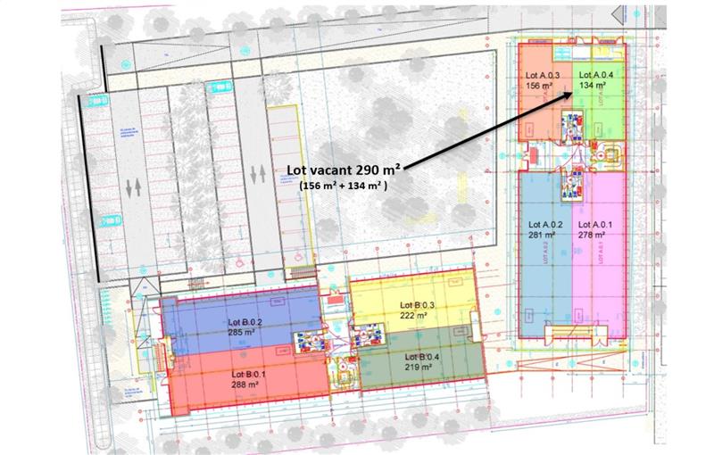 Location de bureau de 799 m² à Balma - 31130 plan - 1