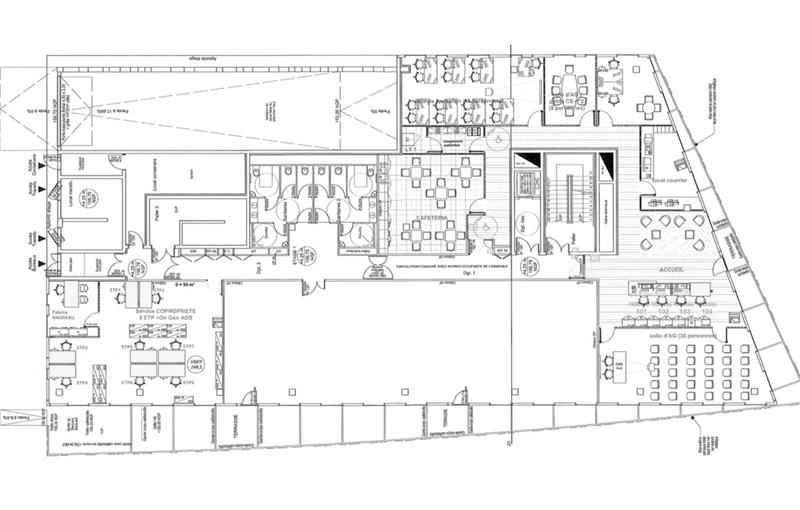 Location de bureau de 1 527 m² à Balma - 31130 plan - 1