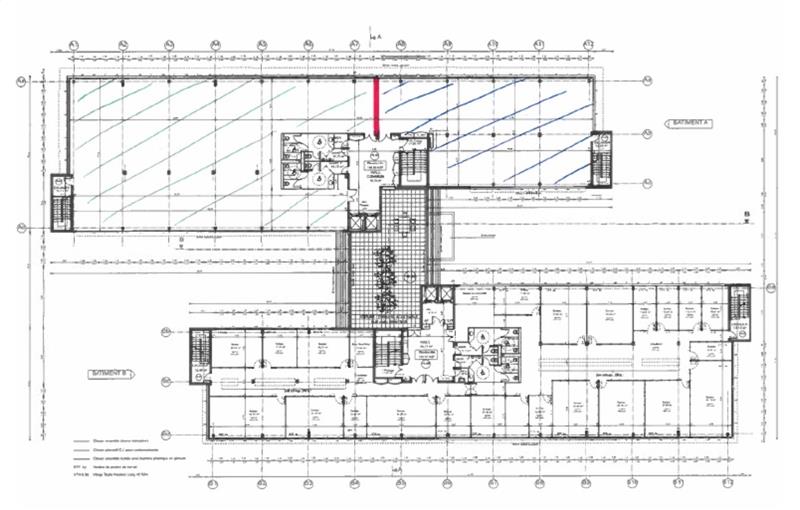 Location de bureau de 925 m² à Balma - 31130 plan - 1