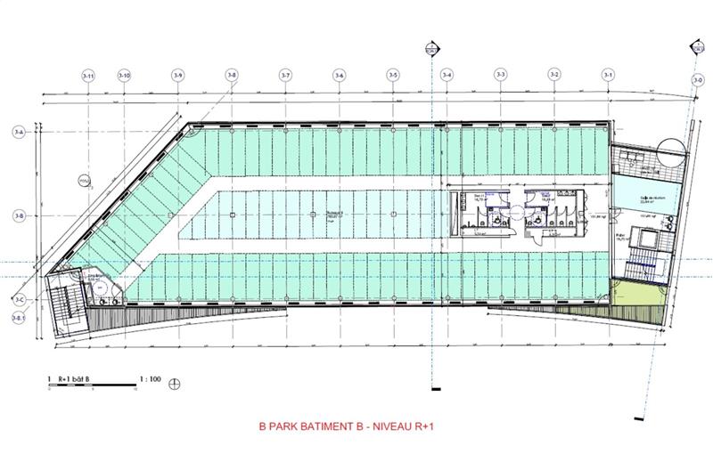 Location de bureau de 917 m² à Balma - 31130 plan - 1