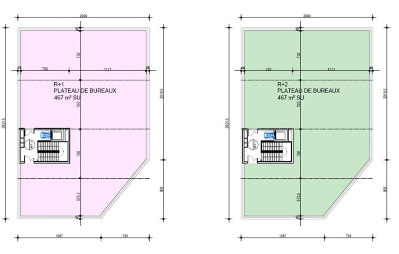 Location de bureau de 1 619 m² à Basse-Goulaine - 44115 plan - 1