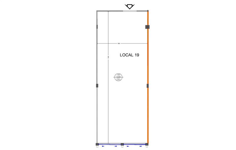 Location de bureau de 75 m² à Biot - 06410 plan - 1