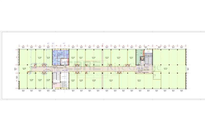 Location de bureau de 155 m² à Bischheim - 67800 plan - 1