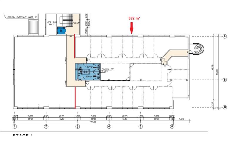 Location de bureau de 533 m² à Blagnac - 31700 plan - 1