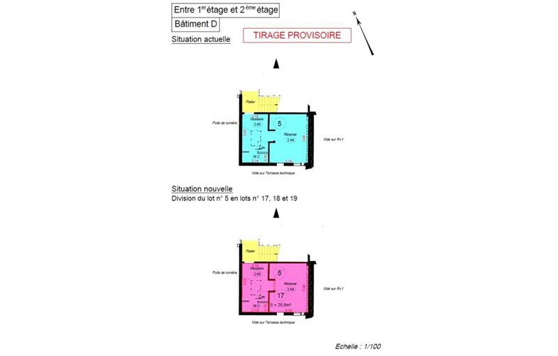 Location de bureau de 2 000 m² à Bobigny - 93000 plan - 1