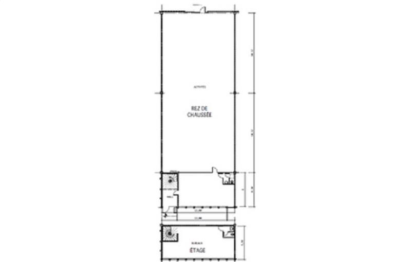 Location de bureau de 538 m² à Bonneuil-sur-Marne - 94380 plan - 1