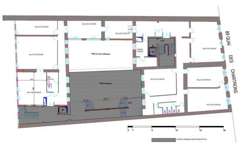 Location de bureau de 920 m² à Bordeaux - 33000 plan - 1