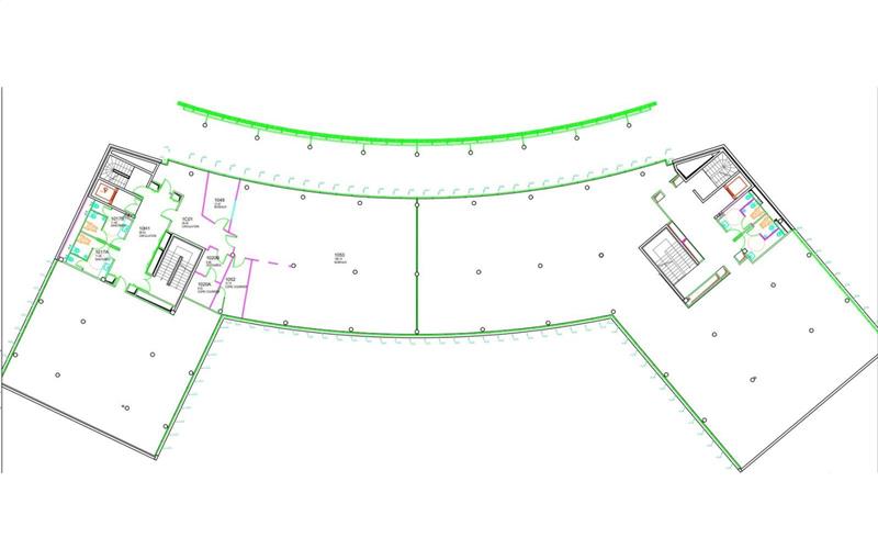 Location de bureau de 1 901 m² à Bordeaux - 33000 plan - 1