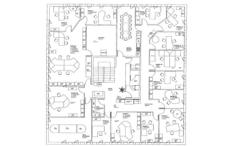 Location de bureau de 421 m² à Bordeaux - 33000 plan - 1