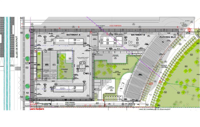 Location de bureau de 4 313 m² à Bordeaux - 33000 plan - 1