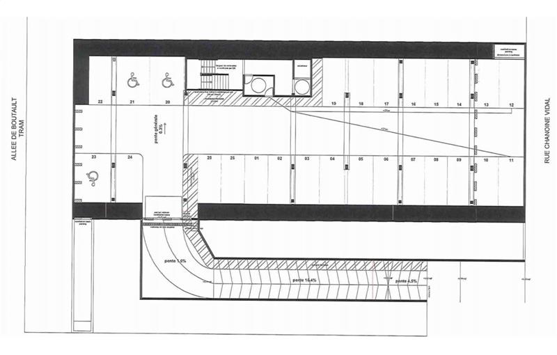 Location de bureau de 1 271 m² à Bordeaux - 33000 plan - 1