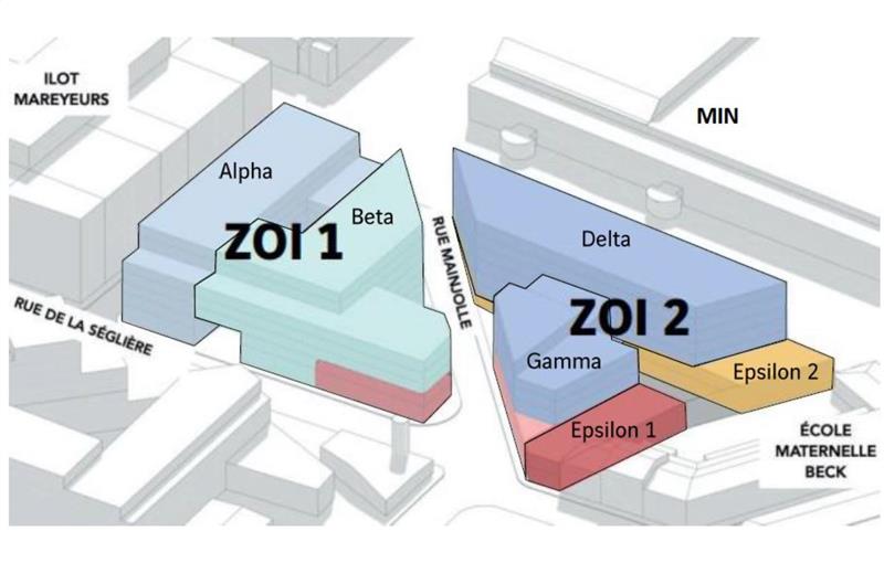 Location de bureau de 23 041 m² à Bordeaux - 33000 plan - 1