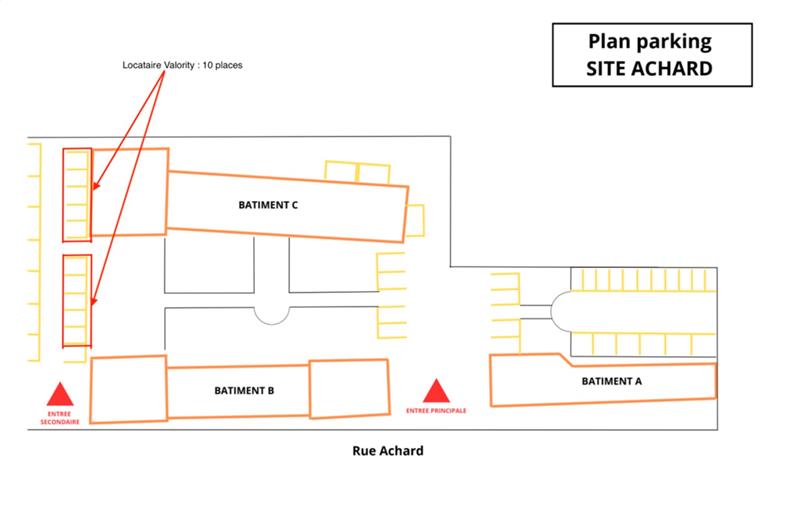 Location de bureau de 395 m² à Bordeaux - 33000 plan - 1