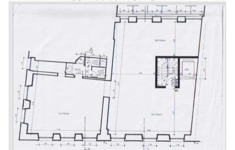 Location de bureau de 280 m² à Bordeaux - 33000 plan - 1