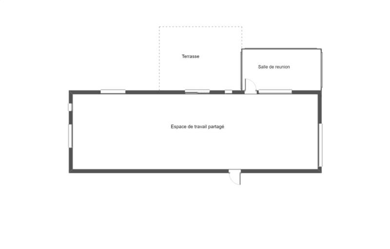 Location de bureau de 136 m² à Bordeaux - 33000 plan - 1