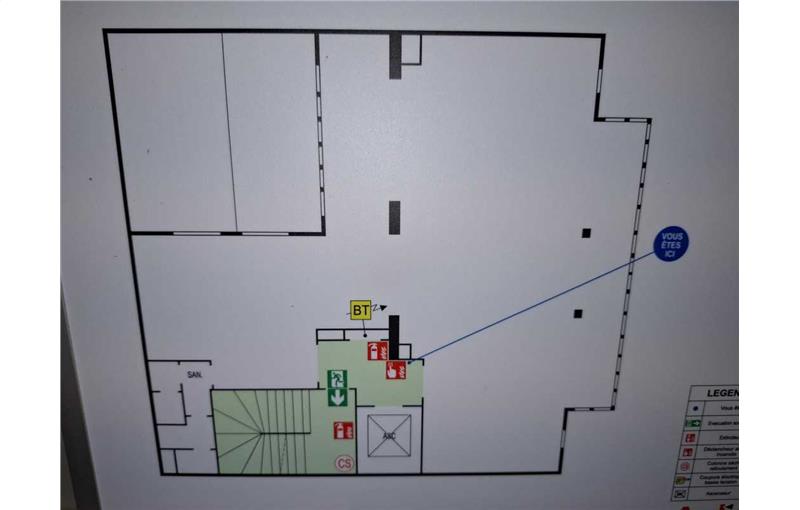 Location de bureau de 159 m² à Boulogne-Billancourt - 92100 plan - 1