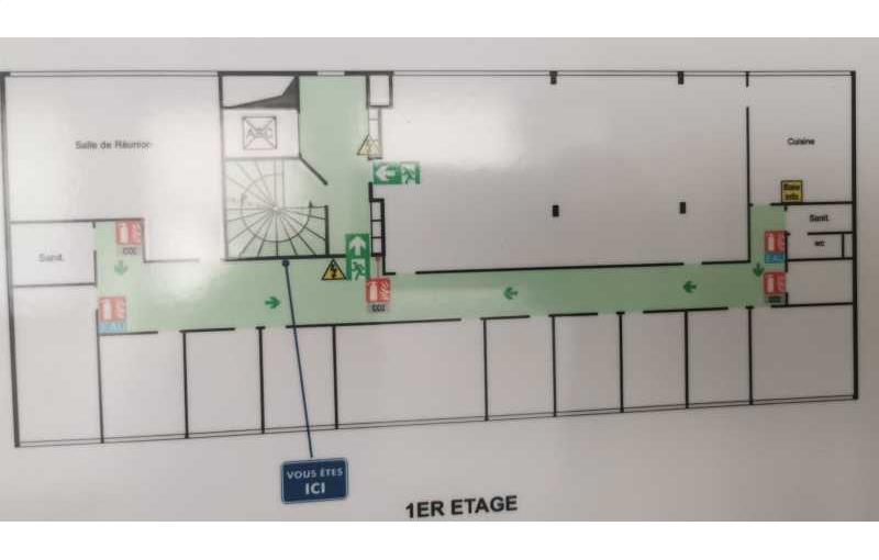 Location de bureau de 434 m² à Bourg-la-Reine - 92340 plan - 1