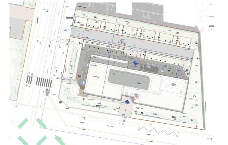 Location de bureau de 680 m² à Bron - 69500 plan - 1